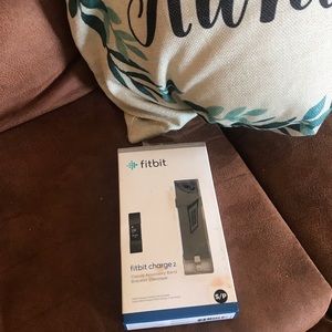 Fitbit Charge 2 bracelet. Box a little dirty.